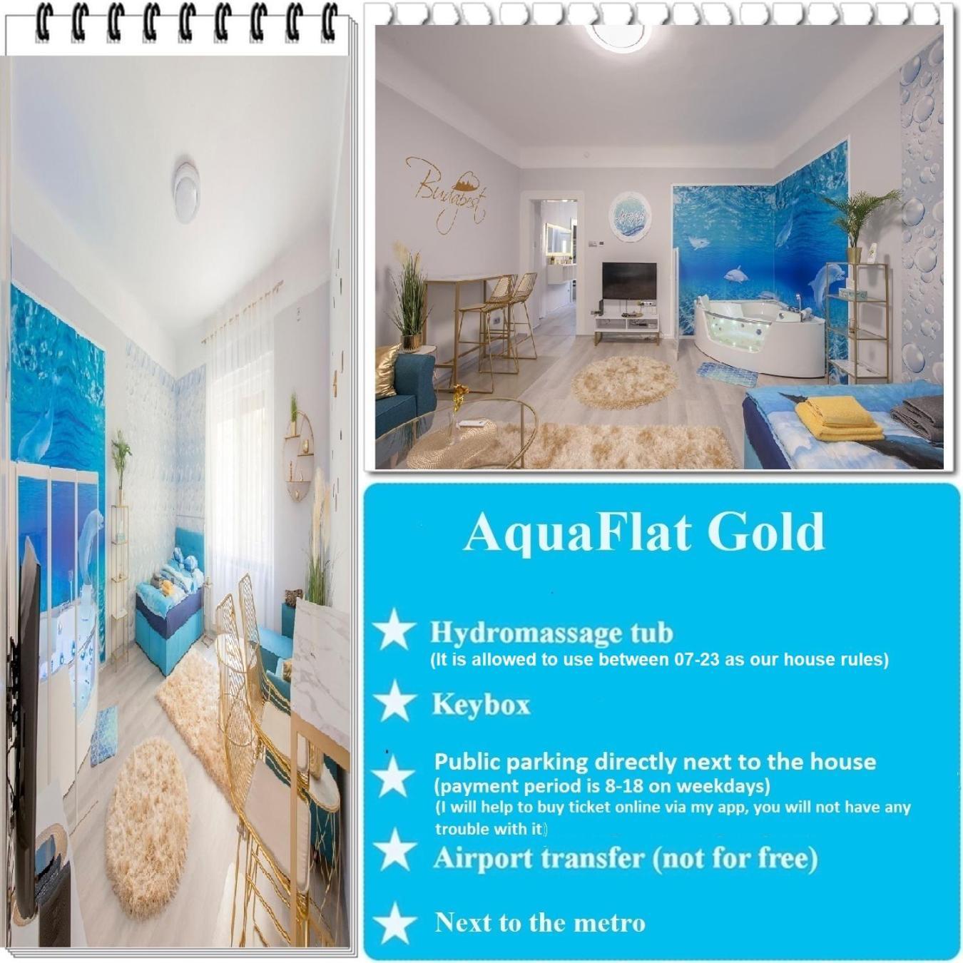 Aquaflat Gold Apartment Budapest Luaran gambar